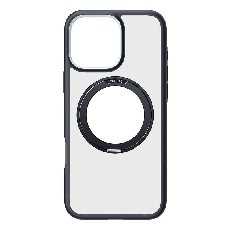 Torras Ostand R Fusion Case for iPhone 16 Pro Max (Black) - Image 2