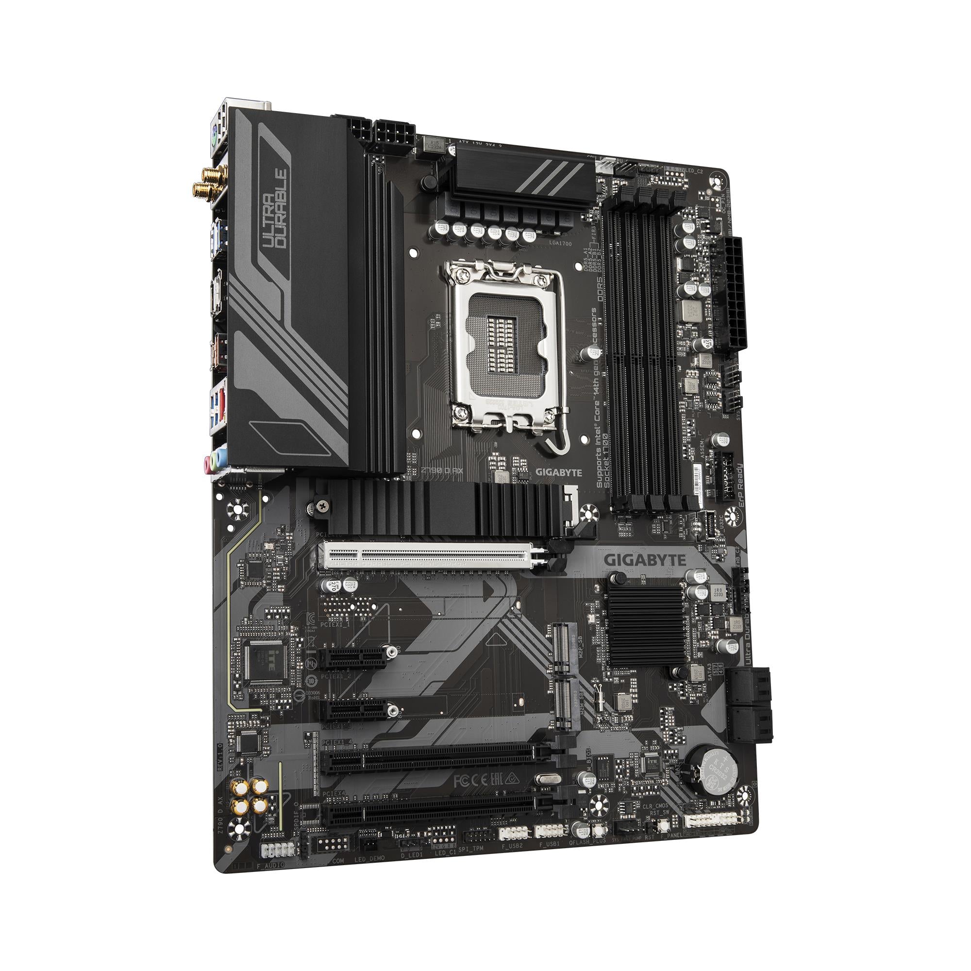 Mainboard GIGABYTE Intel Z790 LGA1700 ATX Memory DDR5 Memory slots 4 Z790DAX1.1