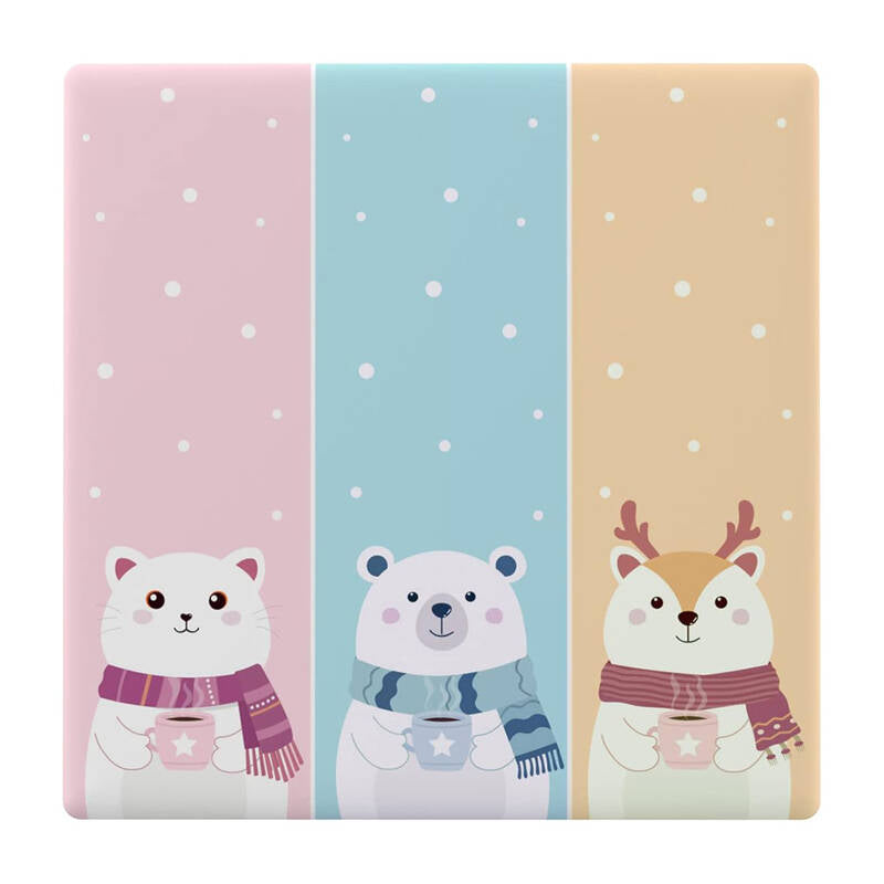 Decorative cover / cap for T5 SONOFF Cartoon 3C touch switch - Image 1