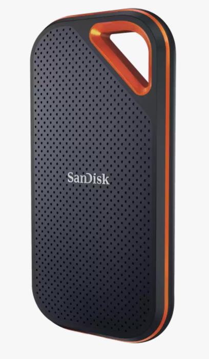 External SSD SANDISK BY WESTERN DIGITAL Extreme Pro 2TB USB-C Write speed 2000 MBytes/sec Read speed 2000 MBytes/sec Proprietary SDSSDE81-2T00-G25