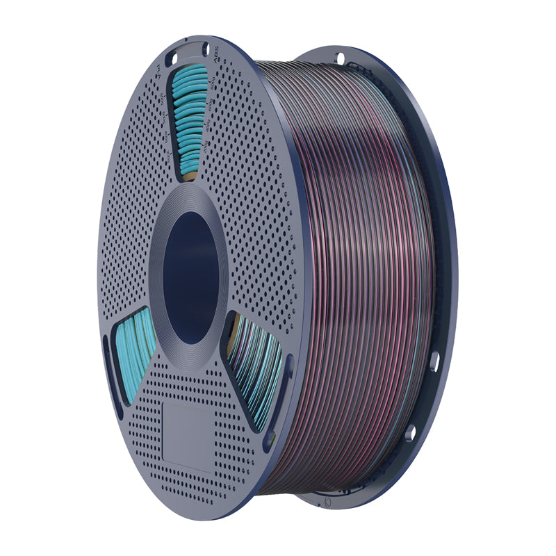 Sunlu PLA+ Silk Forth-Color Filament (red-yellow-green-black) - Image 4