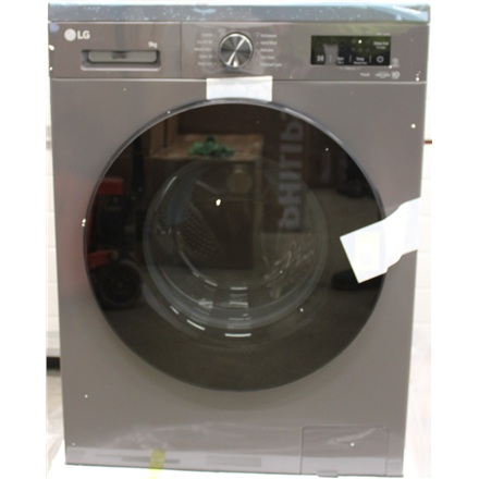 SALE OUT. LG F4X1009NMB Washing machine, A, Front loading, Washing capacity 9 kg, Depth 55 cm, 1400 RPM, Black | SALE OU