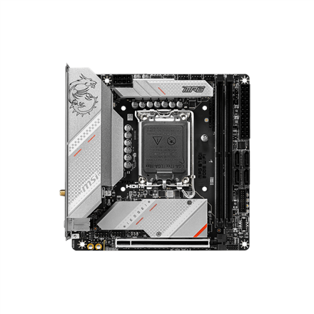 SALE OUT. MSI MPG B760I EDGE WIFI | Processor family Intel | Processor socket  LGA1700 | DDR5 DIMM | Memory slots 2 | Su
