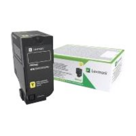Lexmark Corporate | 74C2SYE | Laser Toner Cartridge | Yellow