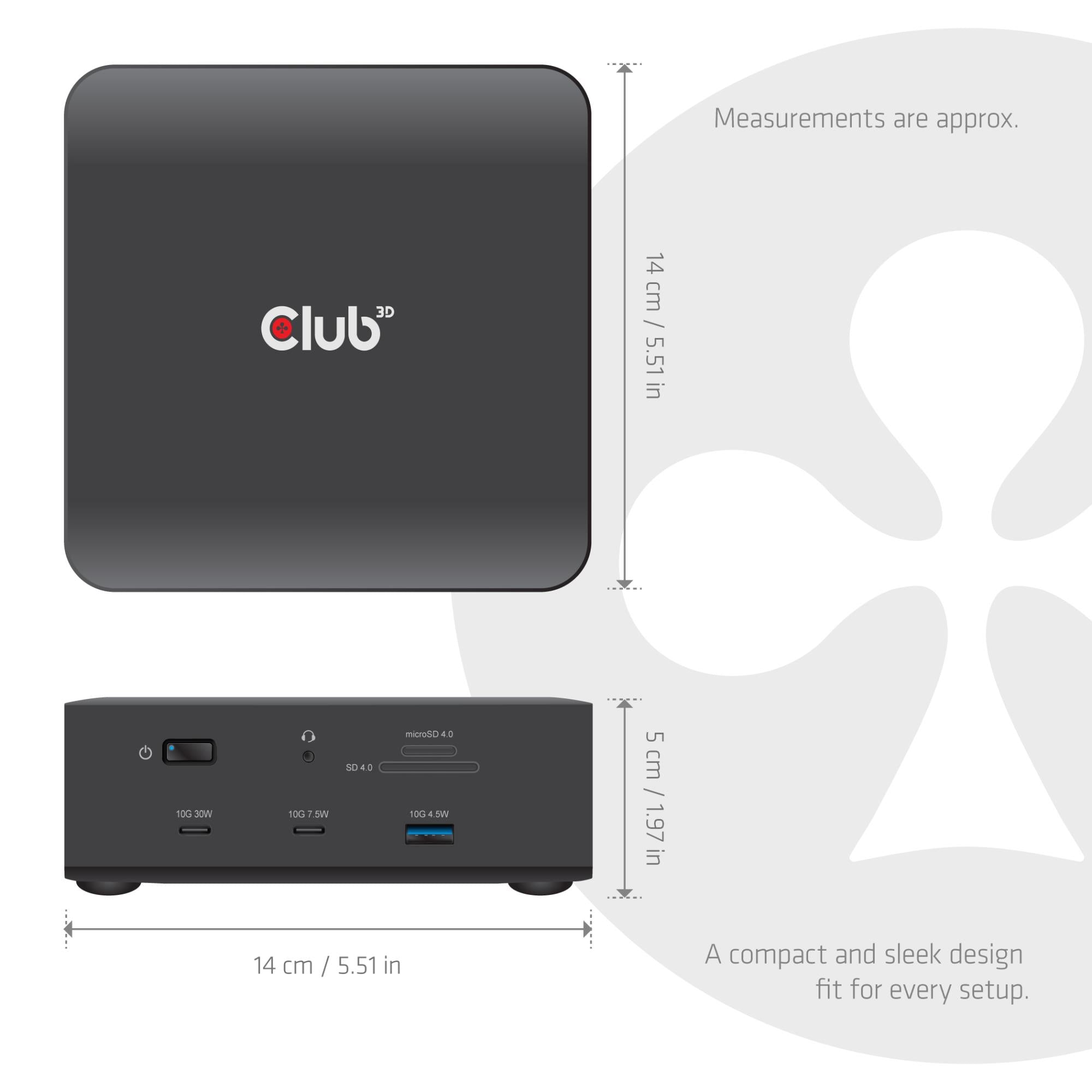 NB ACC DOCKING STATION 13-IN-1/THUNDERBOLT CSV-2562 CLUB3D