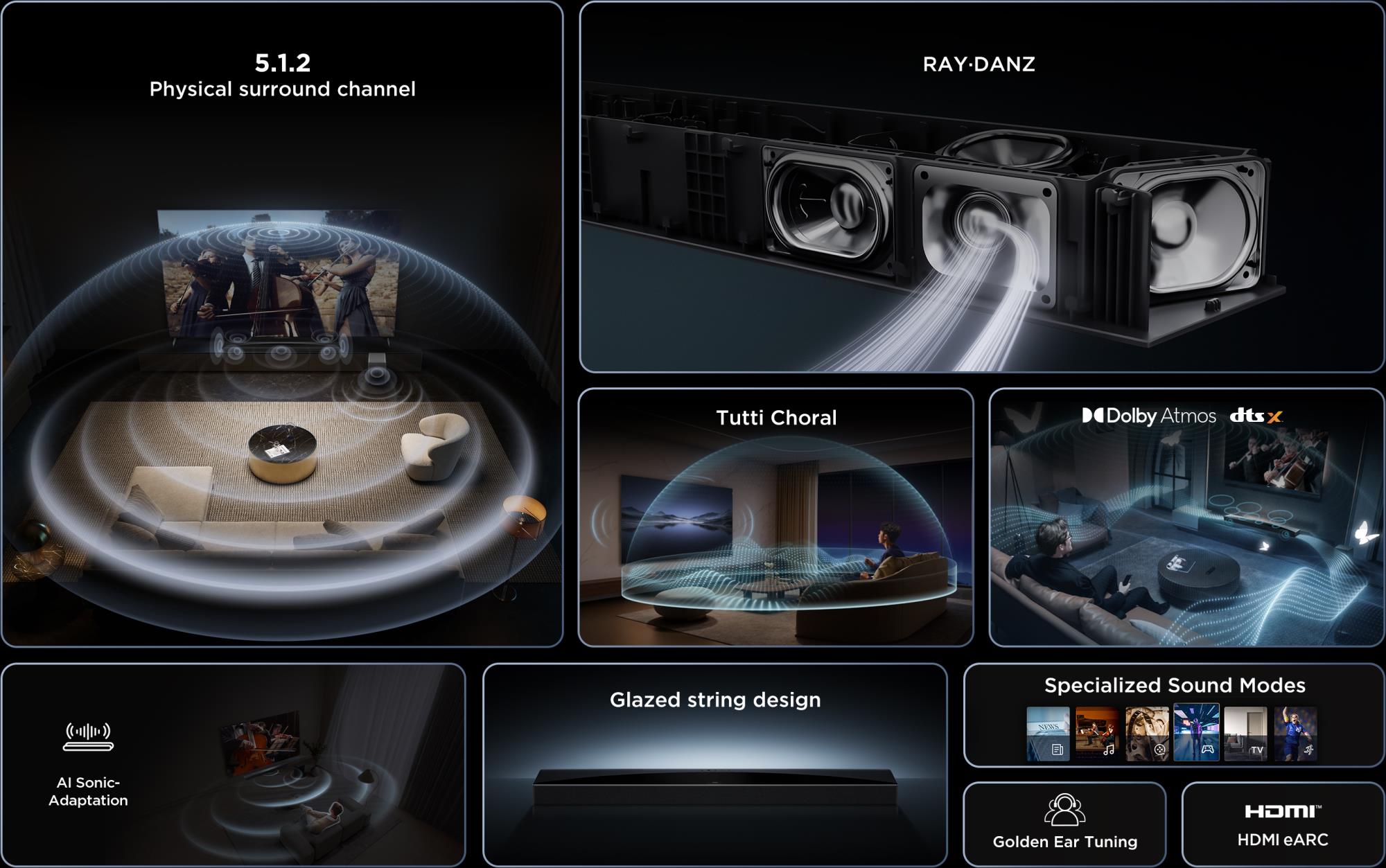 SOUNDBAR SPEAKER/Q75HE TCL