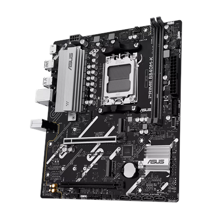 Asus PRIME B840M-K | Processor family AMD | Processor socket AM5 | DDR5 | Supported hard disk drive interfaces SATA, M.2