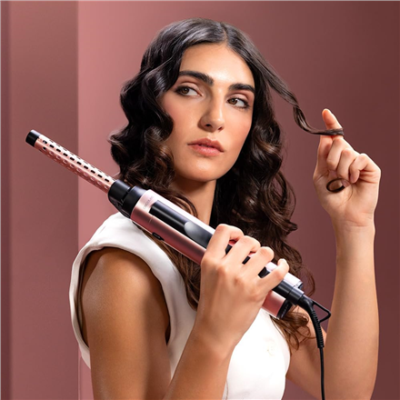 Cecotec Air Brush | CeramicCare 10in1 AirBrush | Ion conditioning | Number of heating levels 3 | 1200 W | Black/Pink