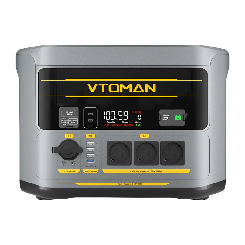 Portable power station VTOMAN FlashSpeed2400 2400W - Image 2