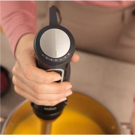 Braun Hand Blender | MQ55236M MultiQuick 5 Pro | Hand Blender | 750 W | Number of speeds 25 | Turbo mode | Black