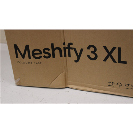 SALE OUT. Fractal Design Meshify 3 XL Black RGB TG Light Tint | SALE OUT. SALE OUT. Fractal Design Meshify 3 XL | Black 