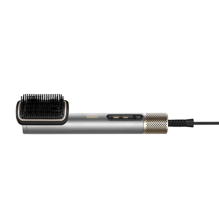 BABYLISS | Hair styling comb | Air Wand AS6555E | Ion conditioning | Number of heating levels 4 | 1600 W | Chrome