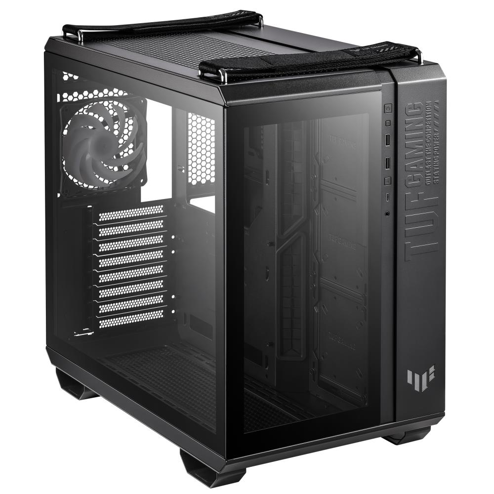 Case ASUS GT502 PLUS MidiTower Not included ATX MicroATX MiniITX Colour Black GT502PLUS/BLK/TG/TUFGAM