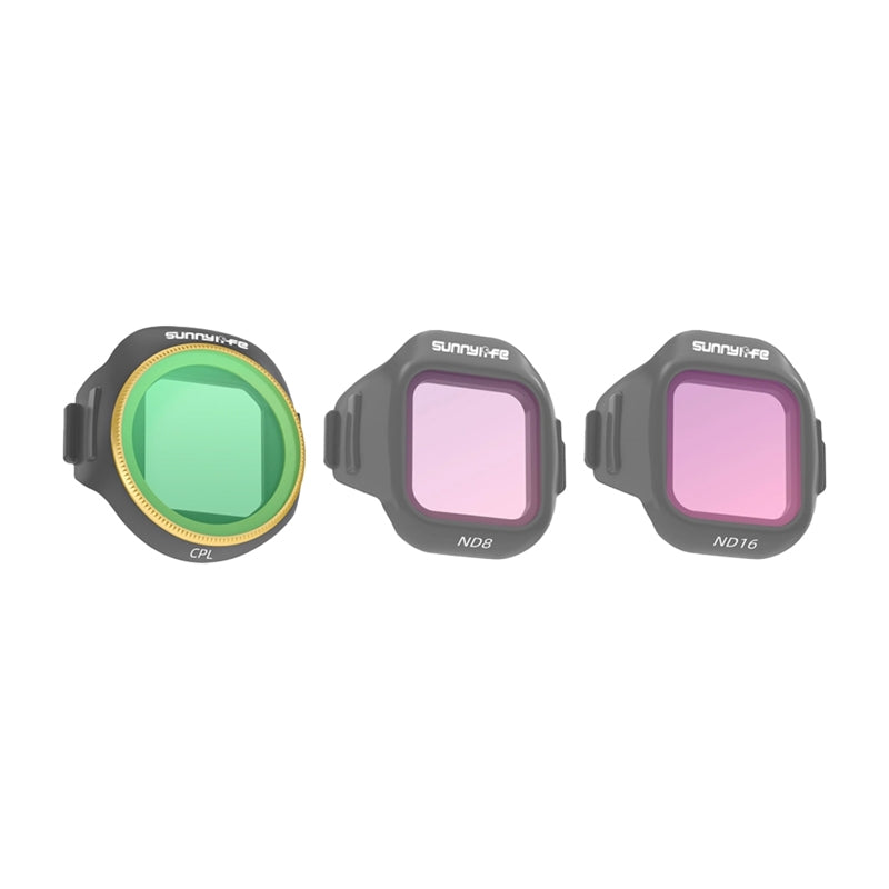 Set of 3 Sunnylife CPL + ND8 + ND16 filters for MINI 5 Pro - Image 1