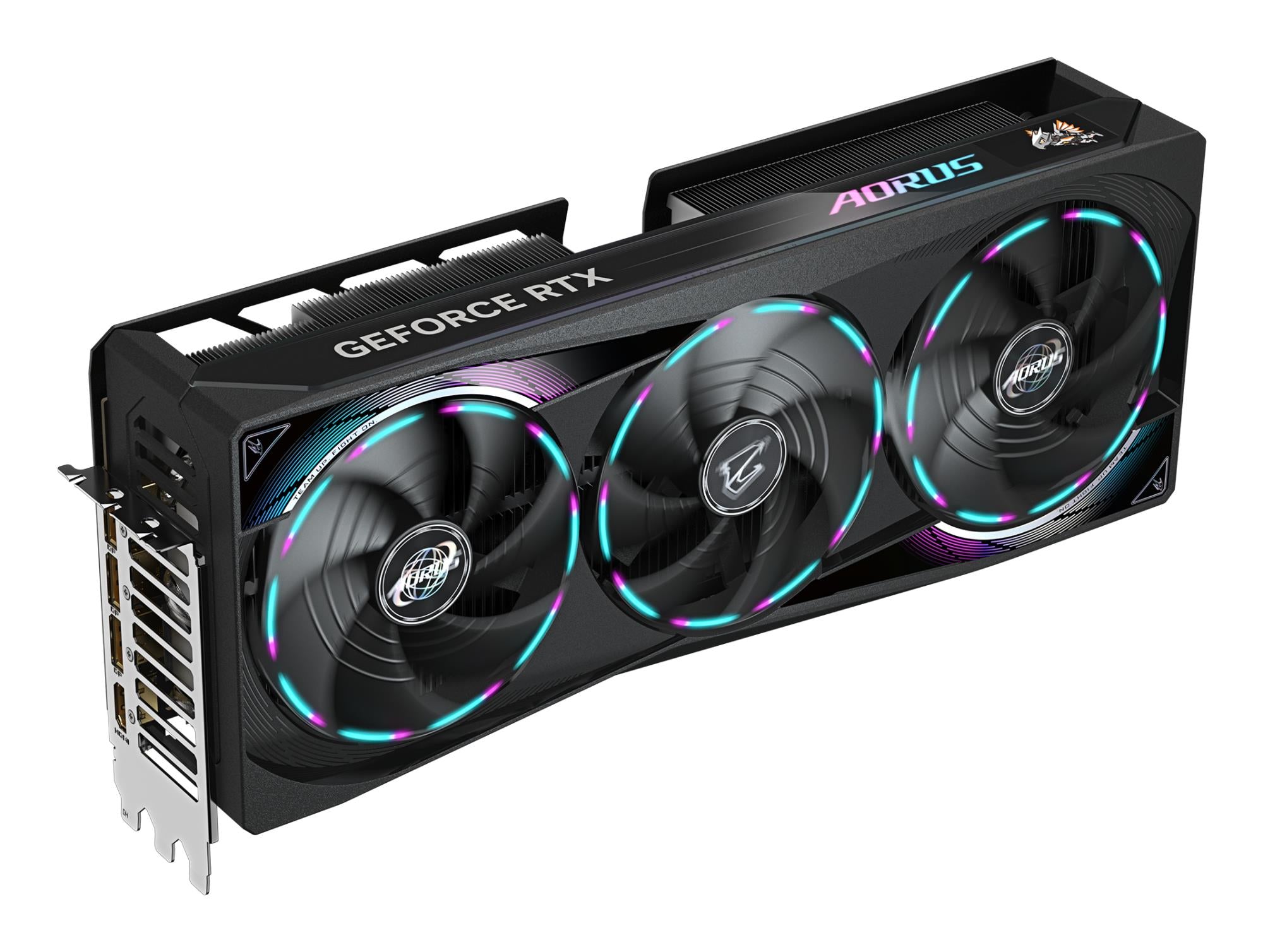 Graphics Card GIGABYTE NVIDIA GeForce RTX 5070 Ti 16 GB GDDR7 256 bit PCIE 5.0 16x GPU 2670 MHz Dual Slot Fansink 1xHDMI 3xDisplayPort GV-N507TAORUSM-16GD