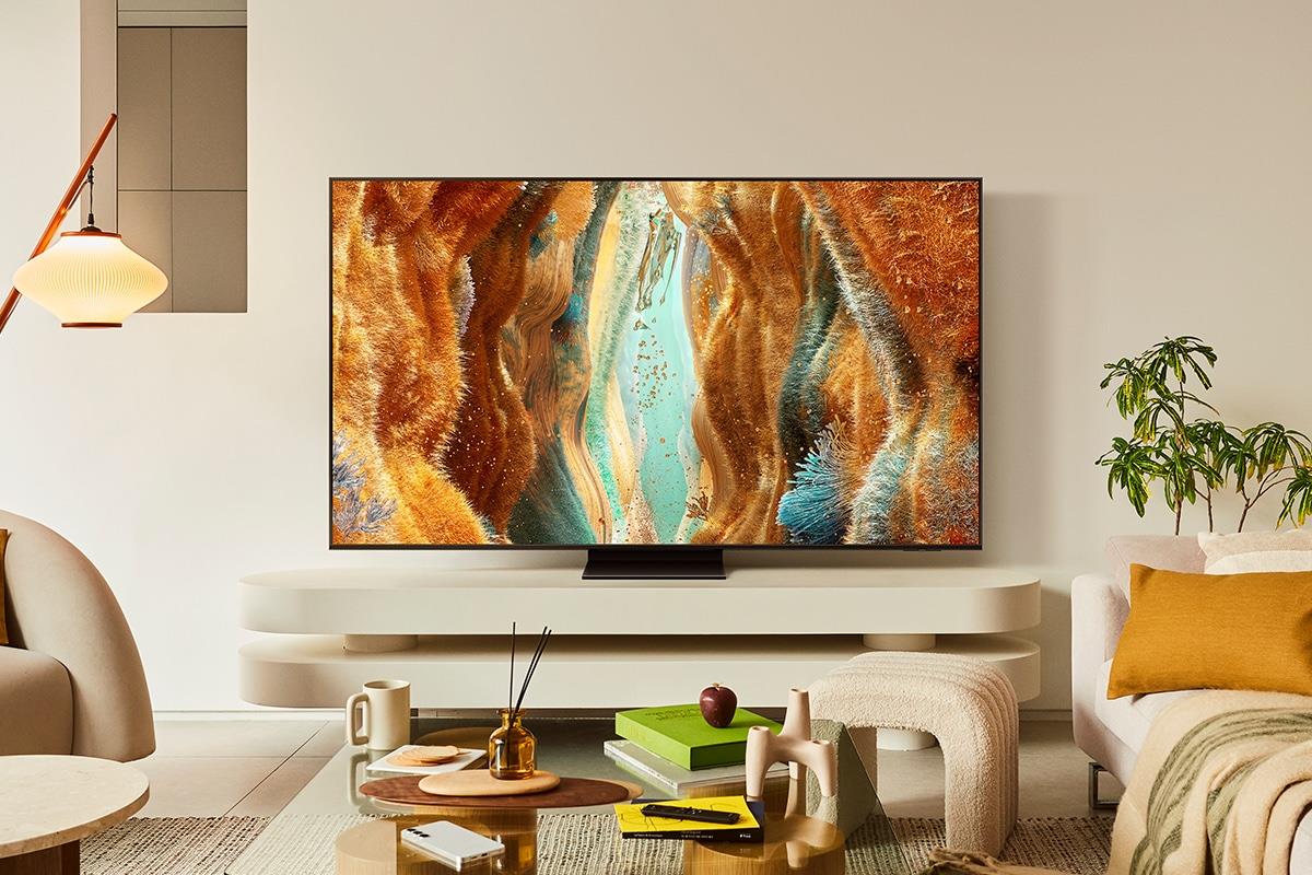 TV Set SAMSUNG 85 " 4K Ultra HD 3840 x 2160 pixels Flat 16:9 Neo QLED QE85QN77FATXXH