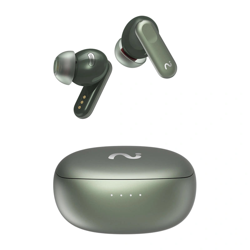 VIAIM Nano+ AI Earbuds with Voice Recorder (Green) - Image 1