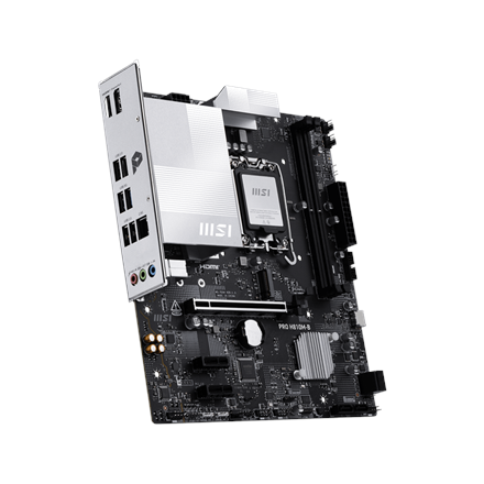MSI PRO H810M-B | Processor family Intel H810 | Processor socket LGA1851 | DDR5 | Supported hard disk drive interfaces S