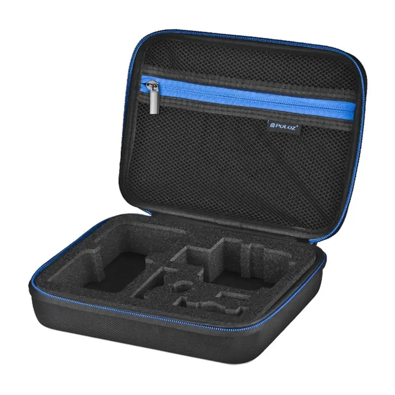 Puluz Waterproof Travel Case for Action Cameras and Accessories, 23 x 17 x 7 cm - Image 1