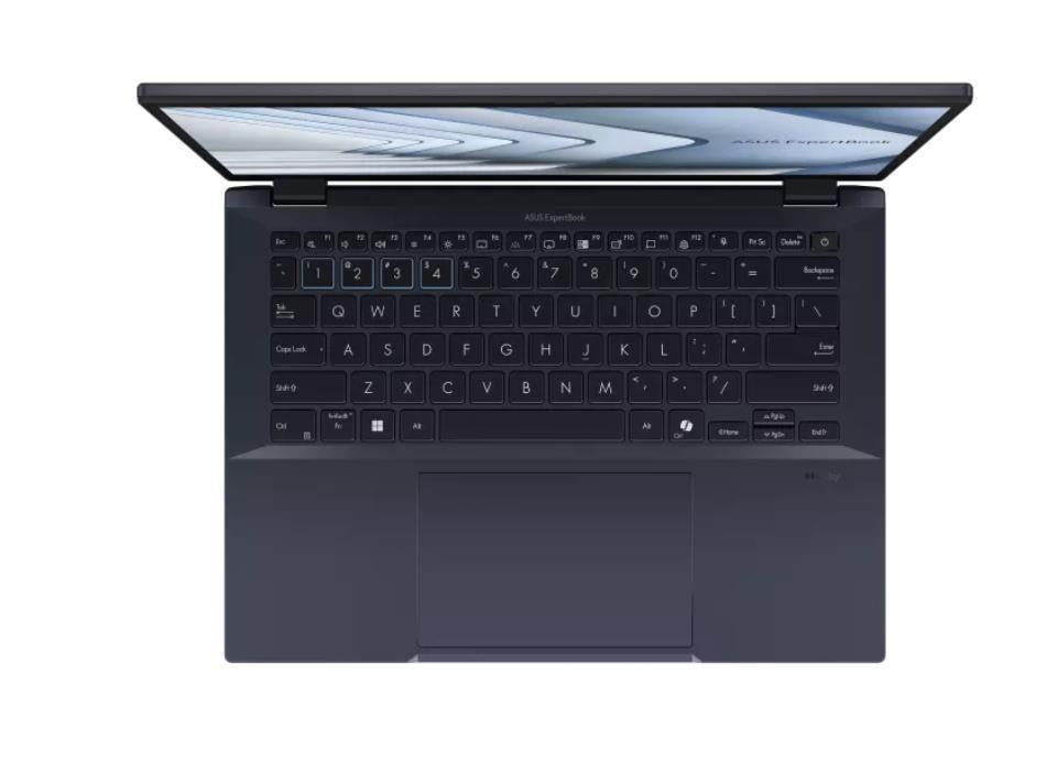 Notebook ASUS ExpertBook B5 B5404CMA-Q51616X CPU Core Ultra u5-125H 1200 MHz 14" 1920x1200 RAM 16GB DDR5 SSD 512GB Intel Graphics Integrated EST Card Reader Smart Windows 11 Pro Black 1.34 kg 90NX06R1-M02070
