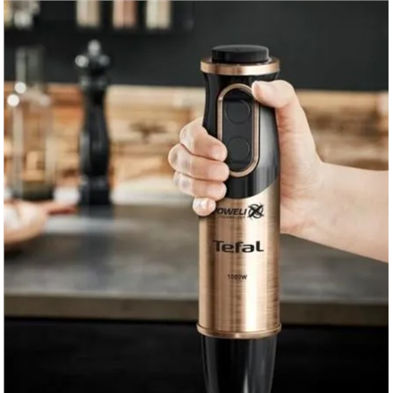 TEFAL | HB656G10 | Hand Blender | 1000 W | Number of speeds 20 | Black/Copper