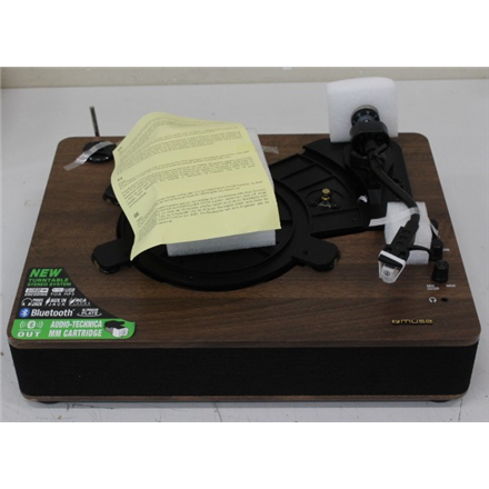 SALE OUT. Muse MT-107 BTO Turntable Stereo System, Black/Brown | Muse Turntable Stereo System with Bluetooth Out | MT-10