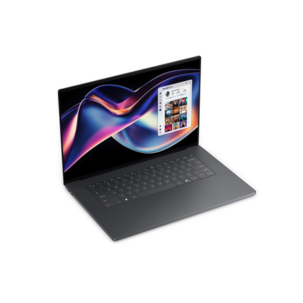 Dell XPS 16 DA16260 | Graphite | 16 " | OLED | Touchscreen | 3.2K | Intel Core Ultra X7 | 358H | 64 GB | LPDDR5x | Solid