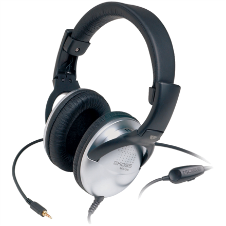 Koss | Headphones | UR29 | Wired | On-Ear | Black/Silver | Noise canceling