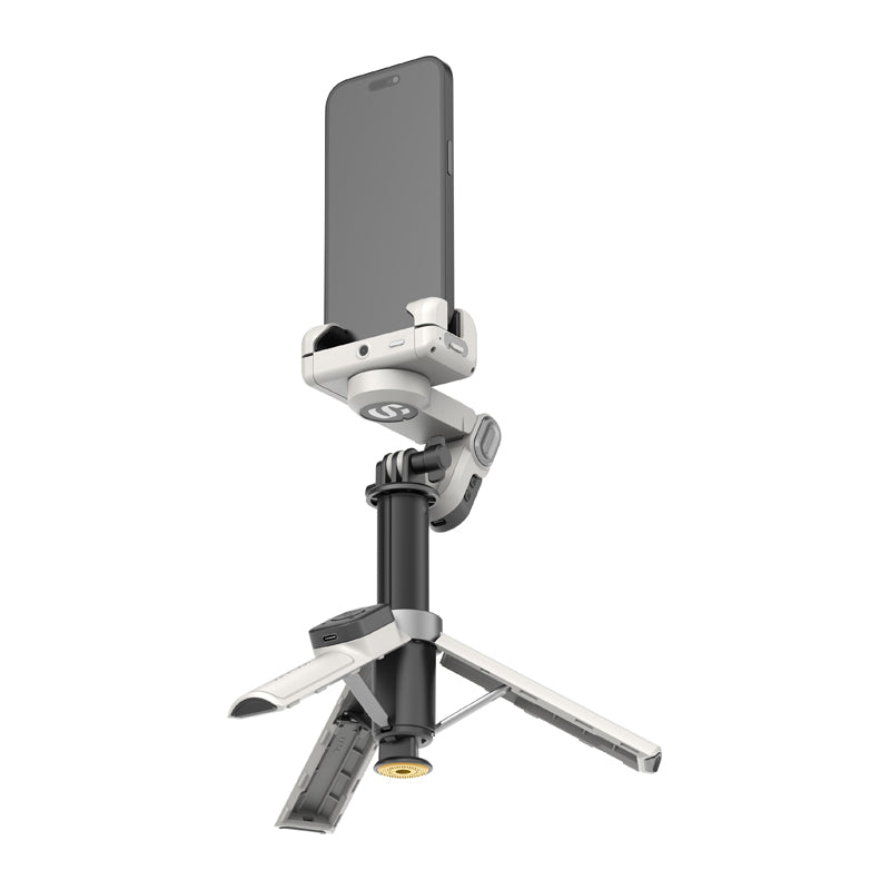 AOCHUAN M3 Pro Mini Gimbal with AI Sensor (White) - Image 1