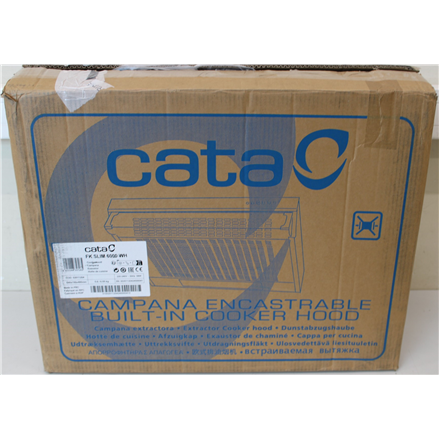 SALE OUT.  | SALE OUT. | CATA | Hood | FK SLIM 6000 WH | Conventional | Energy efficiency class B | Width 60 cm | 162 m³
