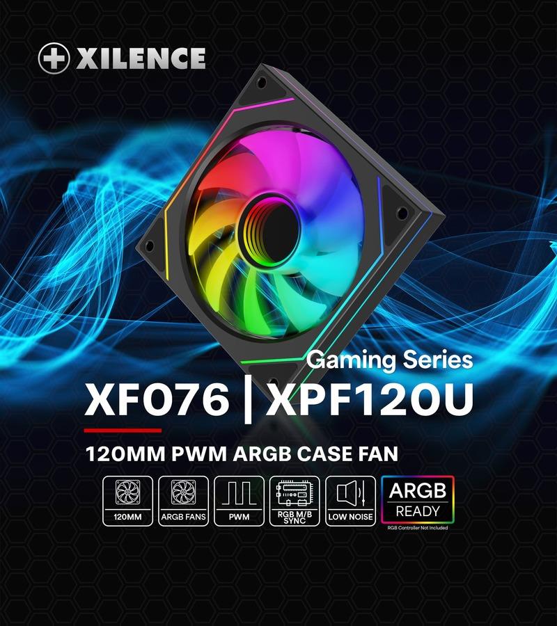 CASE FAN 120MM XPF120U.ARGB/12V XF076 XILENCE