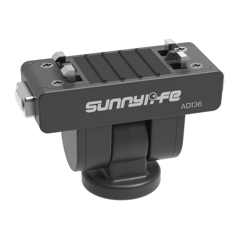 Sunnylife 1/4" Quick-Release Adapter with 180° Rotation for Insta360 X4 Air / X5 / Ace Pro 2 / 1 / Ace - Image 1