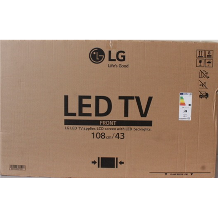SALE OUT. LG 43UN640S0LD 43“ 3840x2160/300cd/m2/ HDMI RF | SALE OUT. LG DAMAGED PACKAGING, DEMO