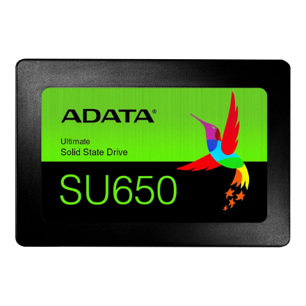 ADATA | Ultimate SU650 3D NAND SSD | 480 GB | SSD form factor 2.5” | Solid-state drive interface SATA | Read speed 520 M