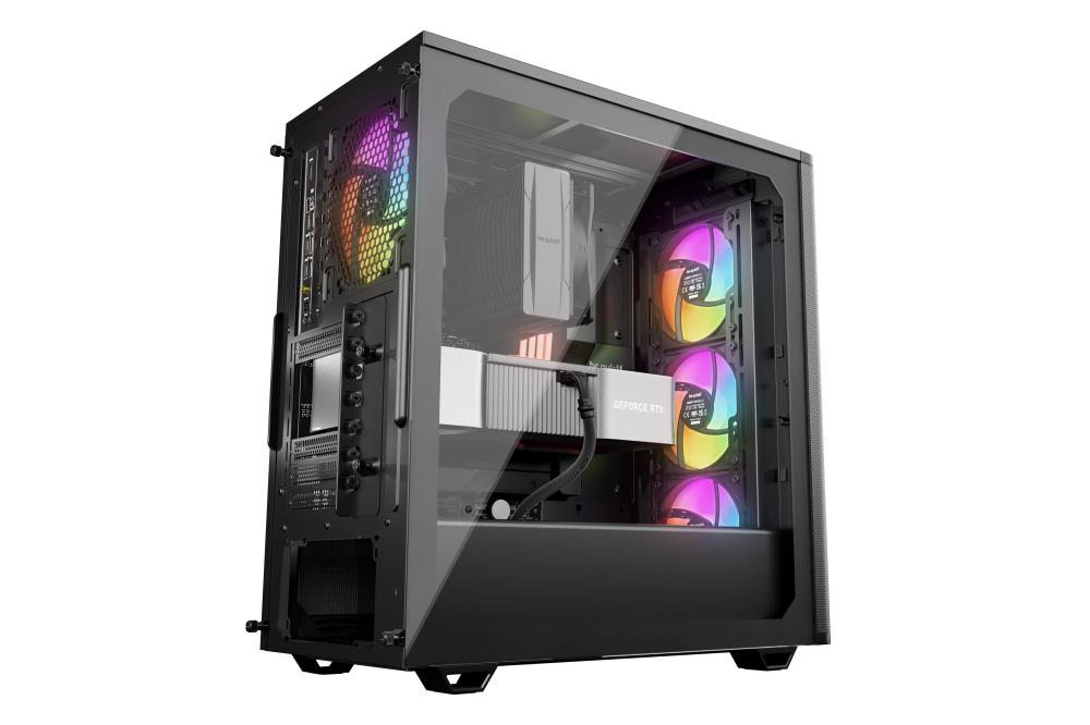 Case BE QUIET PURE BASE 501 LX MidiTower Case product features Transparent panel Not included ATX MicroATX MiniITX Colour Black BGW78