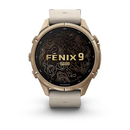 SMARTWATCH FENIX 9 PRO/AUT. GOLD 010-04335-21 GARMIN