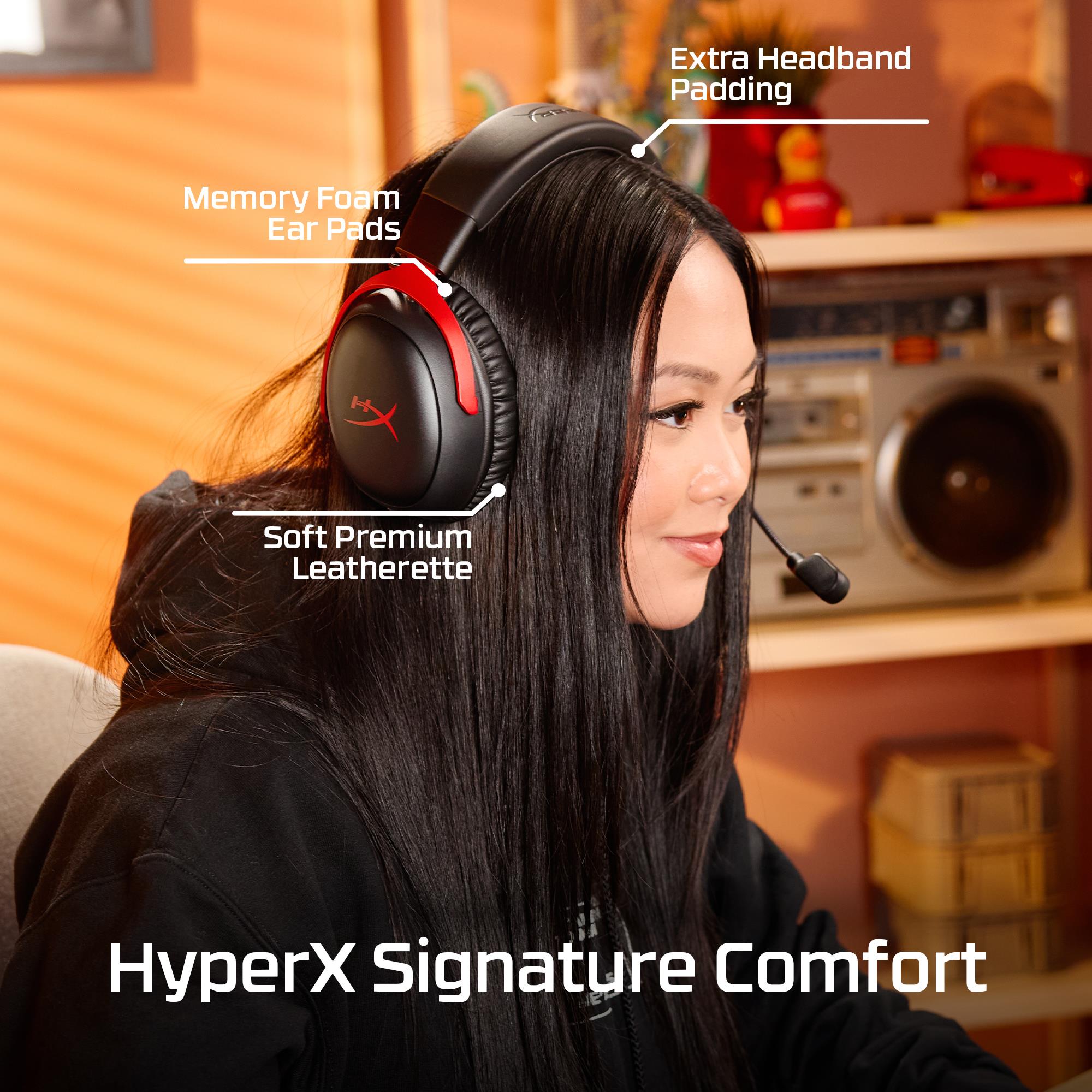 HEADSET HYPERX CLOUD III S WRL/WL BK GAM A59YZAA HYPERX