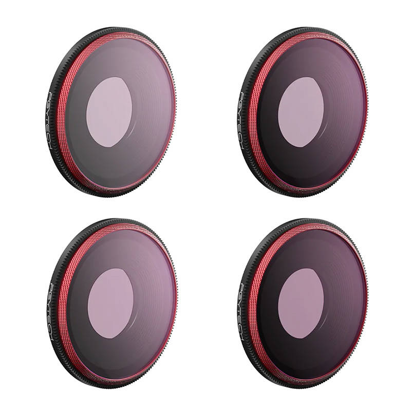 Filter ND-PL Set PGYTECH (8/16/32/64) for DJI Osmo Action 3 - Image 1