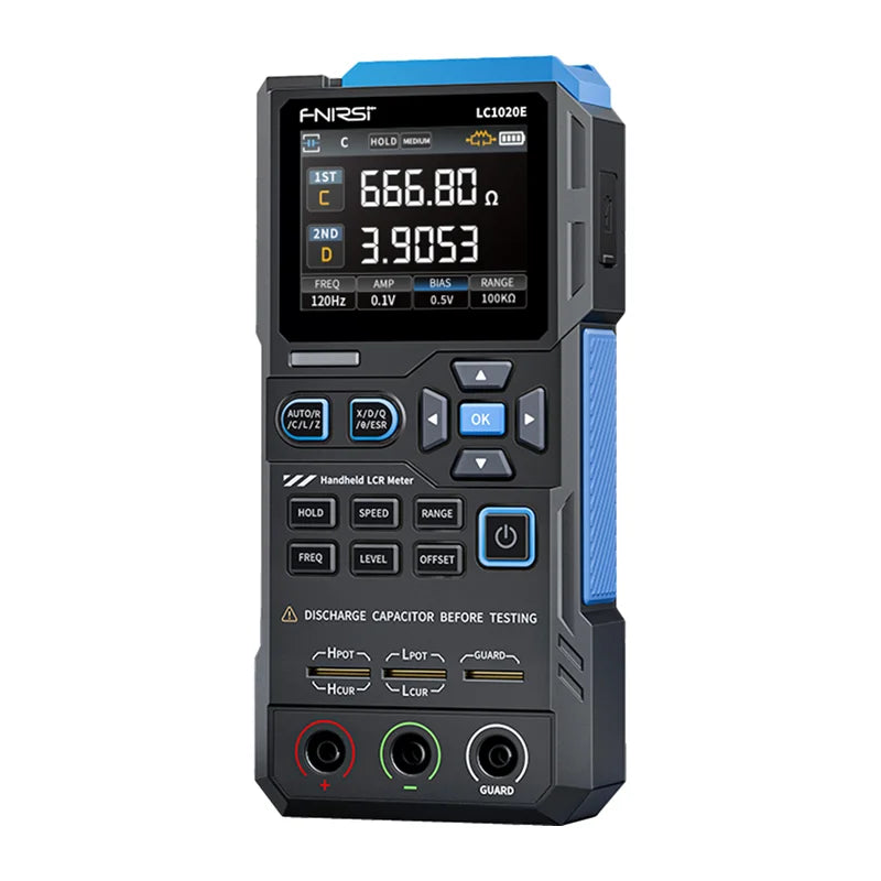 High-precision handheld LCR meter FNIRSI LC1020E - Image 1