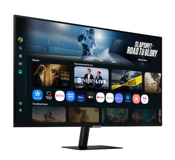 LCD Monitor SAMSUNG LS32FM700UUXDU 32" Smart/4K Panel VA 3840x2160 16:9 60 Hz 4 ms Speakers Colour Black LS32FM700UUXDU