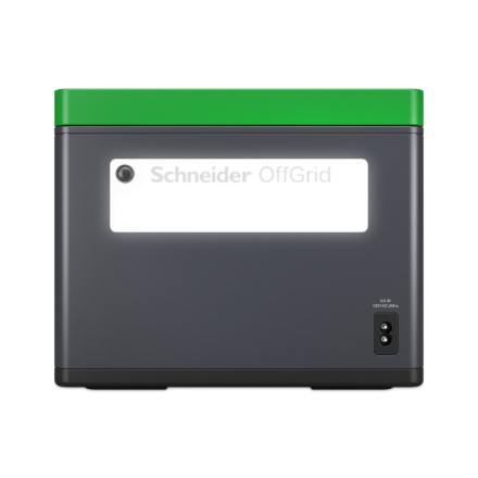 Schneider Electric OffGrid Portable Power Station 730, 738Wh Lithium-ion, LCD, 2 CEE 7/3 Schuko outlets, Sinewave, 3 USB