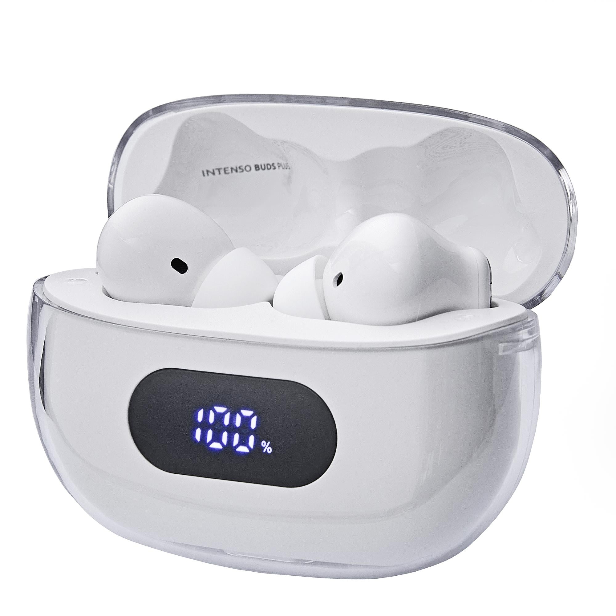 HEADSET BUDS PLUS T310AE/WHITE 3720312 INTENSO
