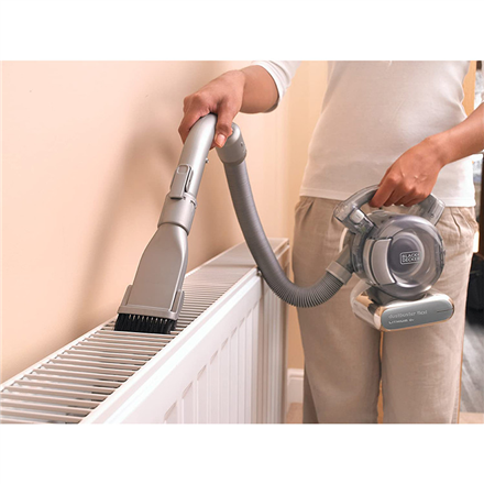 BLACK & DECKER Vacuum Cleaner | PD1820L-QW | Cordless | Handheld | 25 W | 18 V | Operating time (max) 15 min | Silver