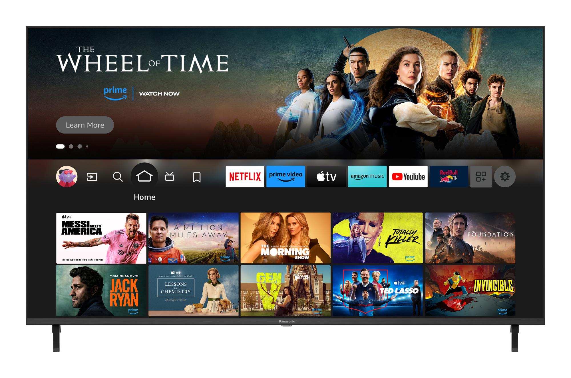 TV Set PANASONIC 55" 4K/Smart 3840x2160 Wireless LAN Bluetooth Google TV TV-55W90AEG