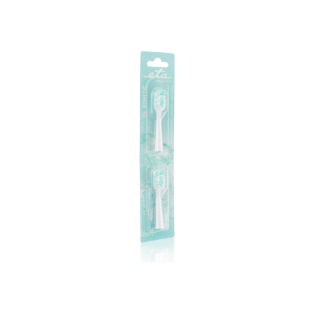 ETA | Toothbrush replacement  for ETA0709 | Heads | For adults | Number of brush heads included 2 | Number of teeth brus