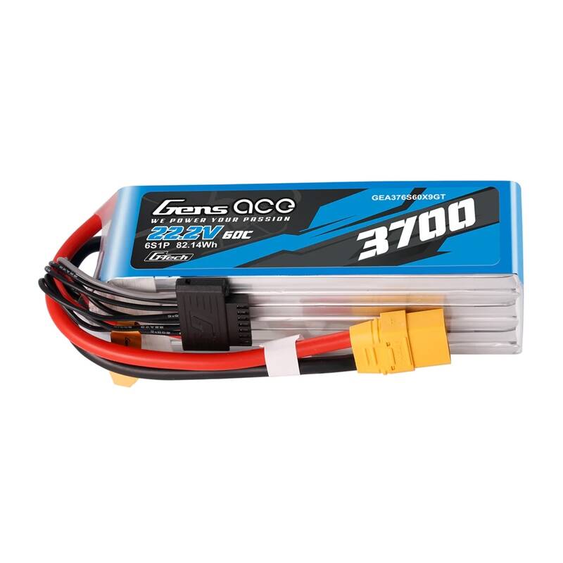 Accumulator Lipo Gens Ace G-Tech 3700mAh 22.2V 60C 6S1P XT90 - Image 1