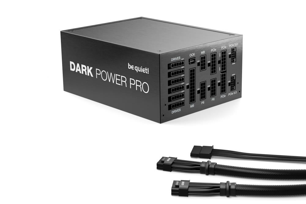 Power Supply BE QUIET 1300 Watts Peak Power 1400 Watts Efficiency 80 PLUS TITANIUM PFC Active MTBF 100000 hours BN331
