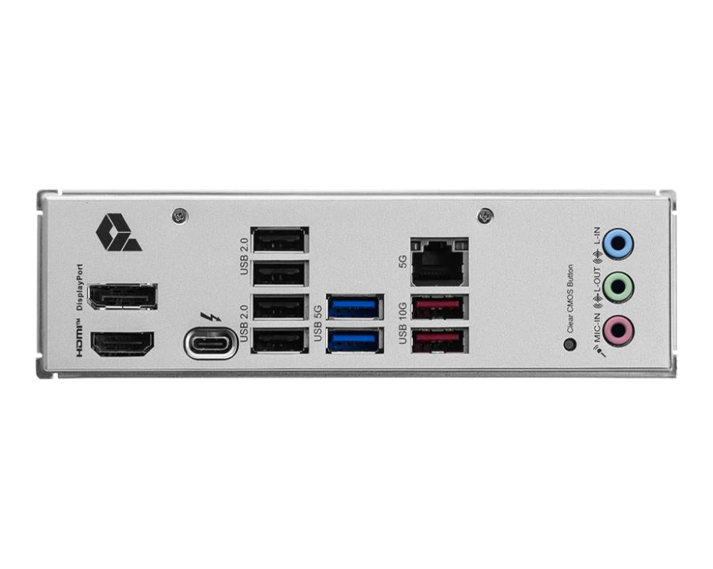 Mainboard MSI Intel B860 Express LGA1851 ATX Memory DDR5 Memory slots 4 4xPCI-Express 16x 1xHDMI 1xDisplayPort 1xAudio-In 1xAudio-Out 1xMicrophone 4xUSB 2.0 2xUSB 3.0 2xUSB 3.2 1xUSB-C w/Thunderbolt 1xRJ45 PROB860-P