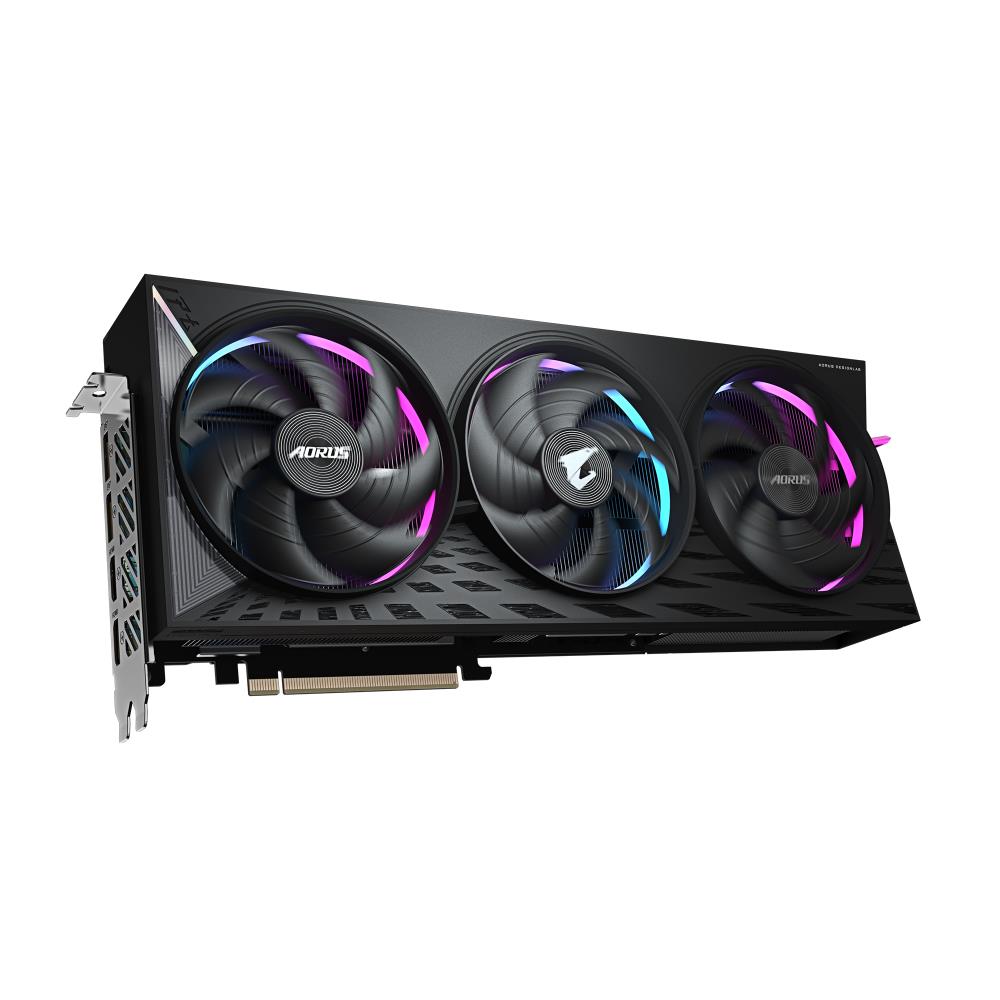Graphics Card GIGABYTE AMD Radeon RX 9070 XT 16 GB GDDR6 256 bit PCIE 5.0 16x Triple slot Heatpipe 2xHDMI 2xDisplayPort R9070XTAORUSE-16GD1.0