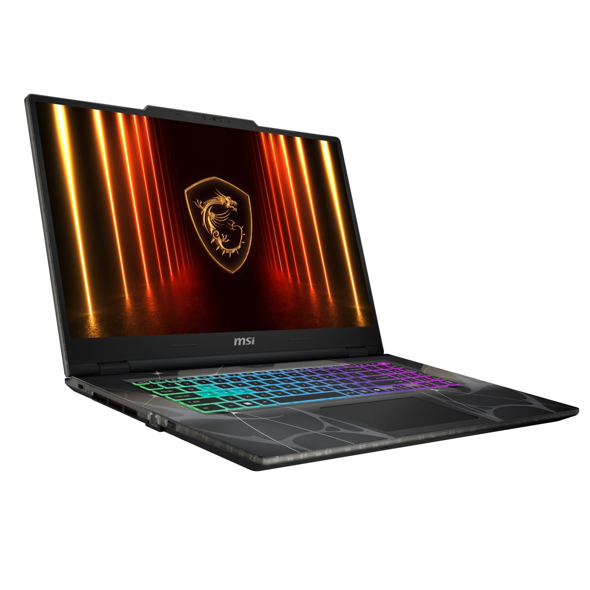 Notebook MSI Cyborg 17 B13WGKG CPU Intel® CoreT i7 i7-13620H 17.3 " 1920 x 1080 pixels RAM 16 GB DDR5-SDRAM SSD 1000 GB Discrete graphics NVIDIA GeForce RTX 5070 12 GB On-board graphics Yes Numeric keypad Yes OS installed Windows 11 Home Colour Black